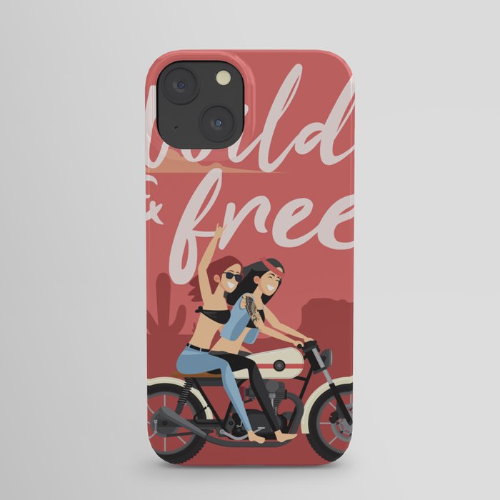 Wild & Free iPhone Case