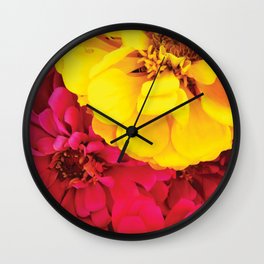 Flowers Wall Clock | Photo, Nature, Love 