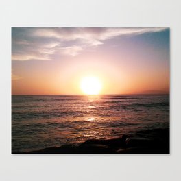 Maui Sunset Canvas Print