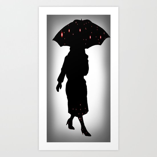Rain Art Print