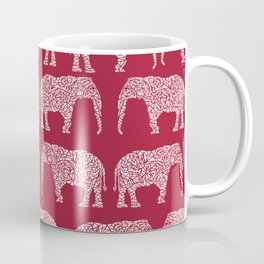 Alabama bama crimson tide elephant state college university pattern footabll Coffee Mug