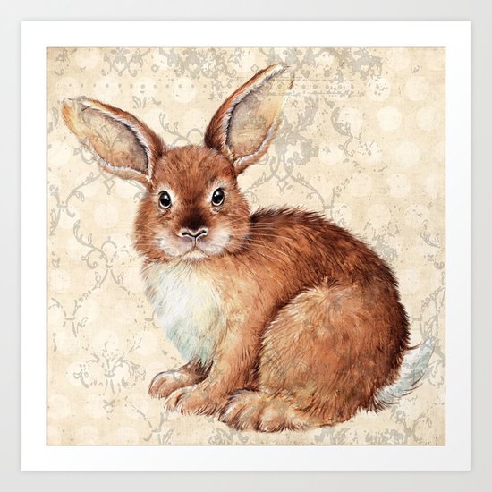 Rabbit Art Print