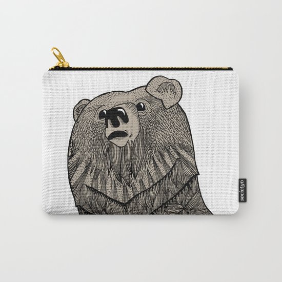 Beary Hairy Carry-All Pouch
