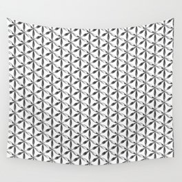 Silver stars Wall Tapestry