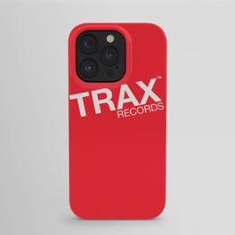 Trax Records Signature Logo iPhone Case