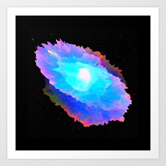 Atom Art Print