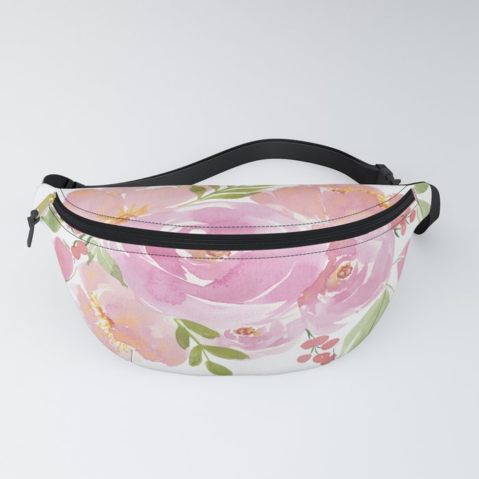 Peonies and Roses Fanny Pack