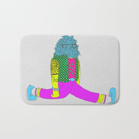 I can do the splits Bath Mat