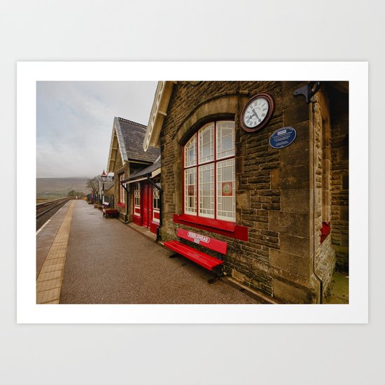 Ribblehead Station Art Print