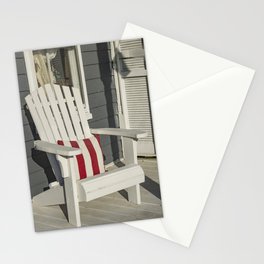 Adirondack chair Stationery Card