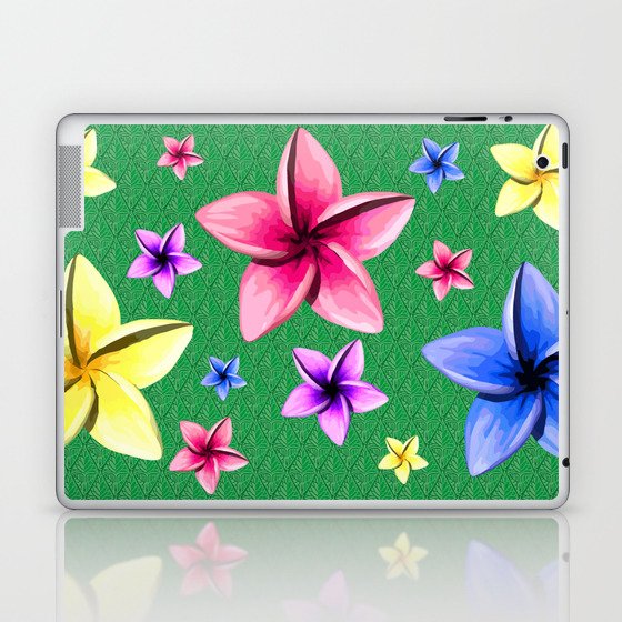 Flower Crazy Laptop & iPad Skin