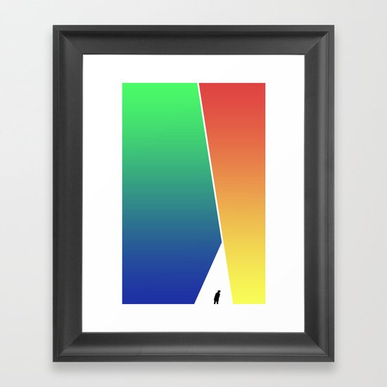 Towers Framed Art Print