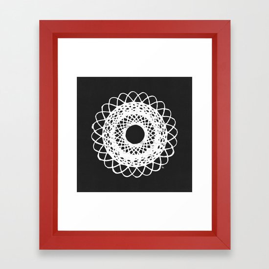 Spirograf 1 Framed Art Print By Fimbis Society6