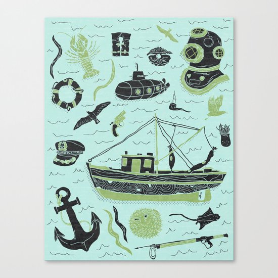 Aquatic Adventures Canvas Print