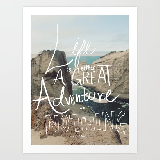 Great Adventure Art Print