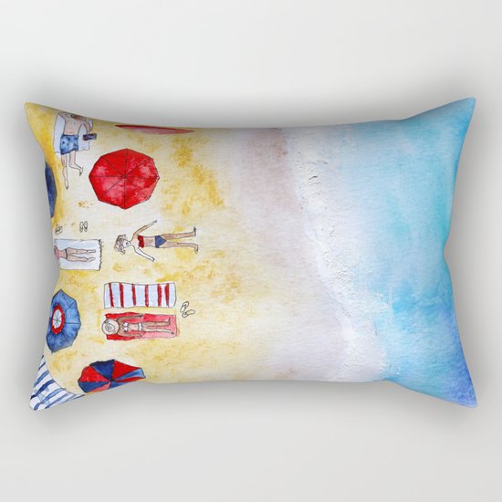 Under the sun Rectangular Pillow