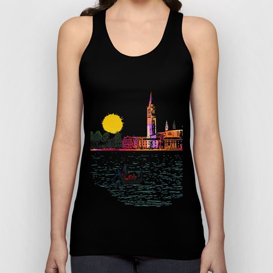 Sunset in Venice Unisex Tank Top