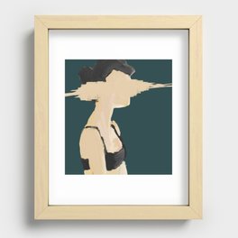 Shot Thoughts Recessed Framed Print