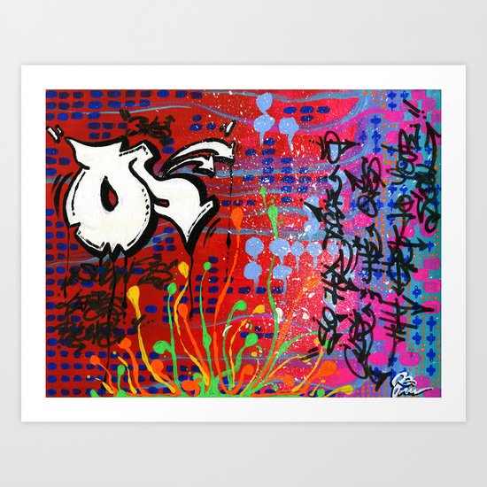 “SUCH IS THE RECIPE FOR LIFE” Art Print