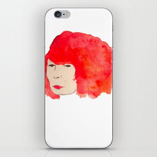 Fire Head iPhone & iPod Skin