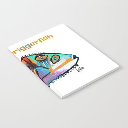 Picasso Trigger Fish Notebook