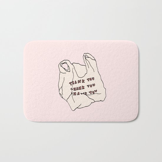 THANKS FOR NOTHING Bath Mat
