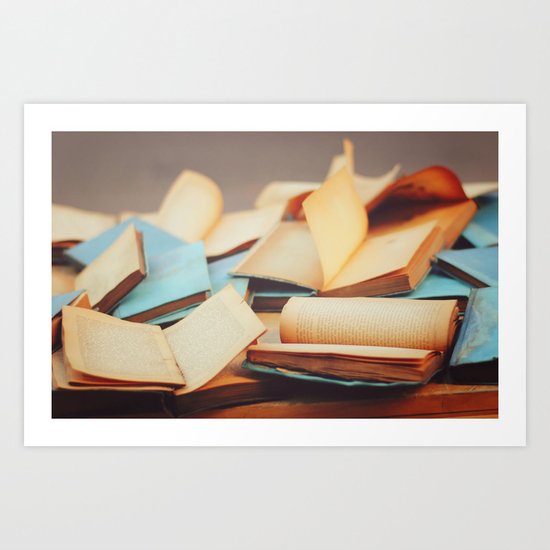 Books Art Print