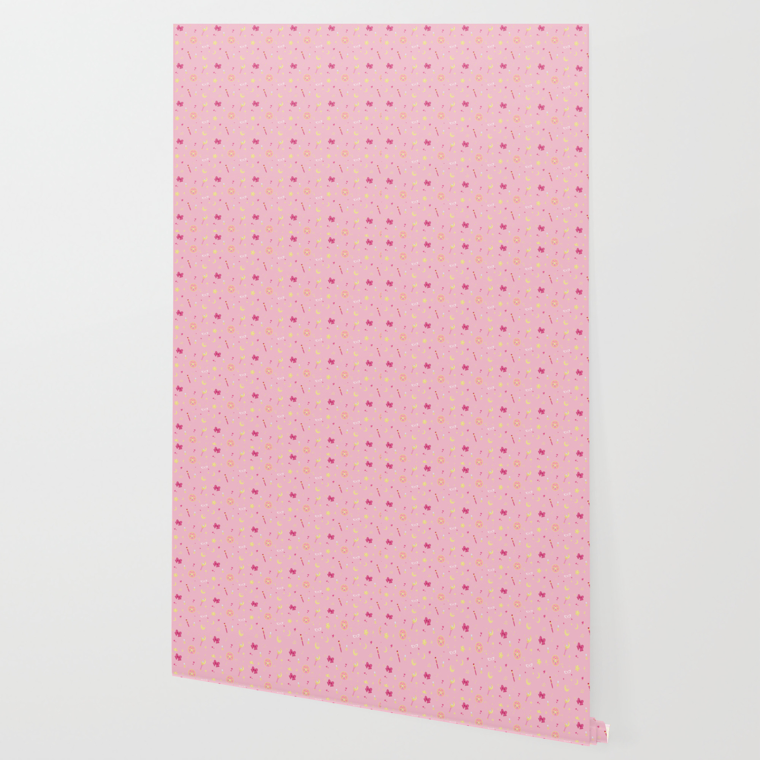 Sailor Moon Pattern Wallpaper By Vantastique Society6 Drink no more than one per episode or three per movie. sailor moon pattern wallpaper by vantastique