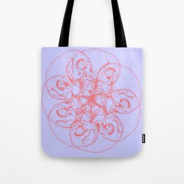 Pink Lethal Flora effie design Tote Bag