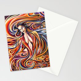 Phoenix Goddess Rising Stationery Cards