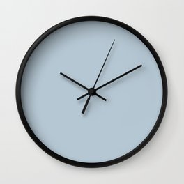 Dark Powder Blue Pairs With Pantone's 2020 Forecast Trending Color Baby Blue  13-4308 TCX Wall Clock