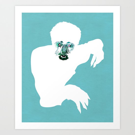 hombrelobo Art Print