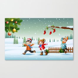 Christmas Joy Canvas Print