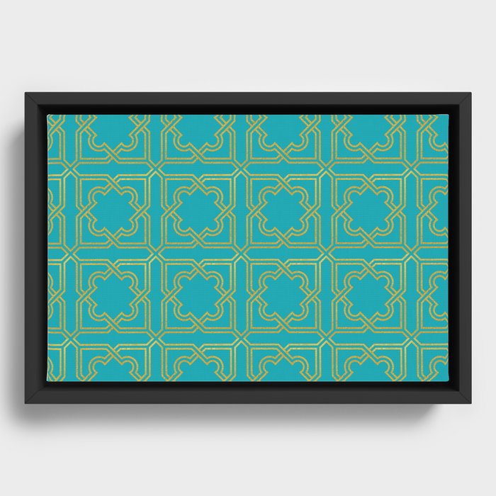 Amazing Moroccan Decoration Framed Canvas