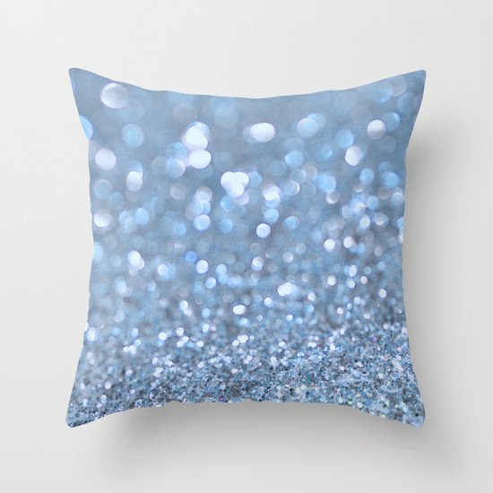 Baby Baby Blue Throw Pillow