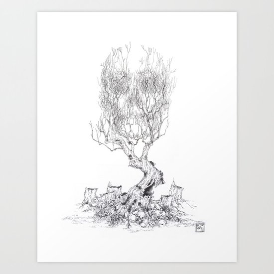 Extinction Art Print