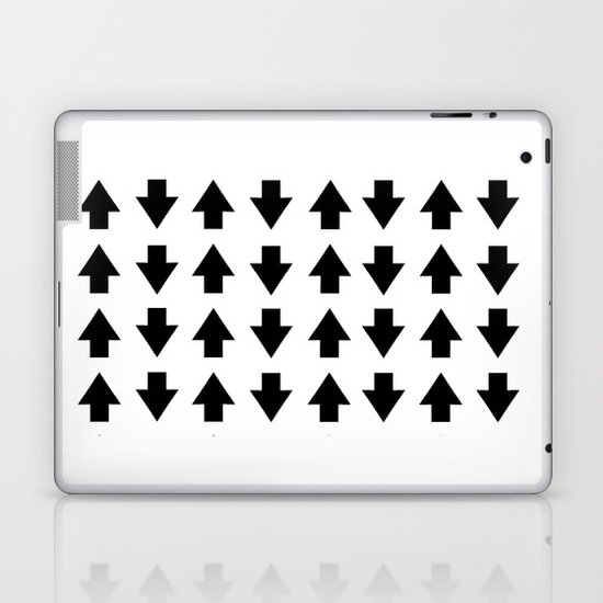 Arrows Black Laptop & iPad Skin