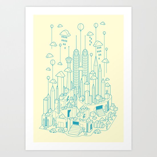 Kuala Lumpur Art Print