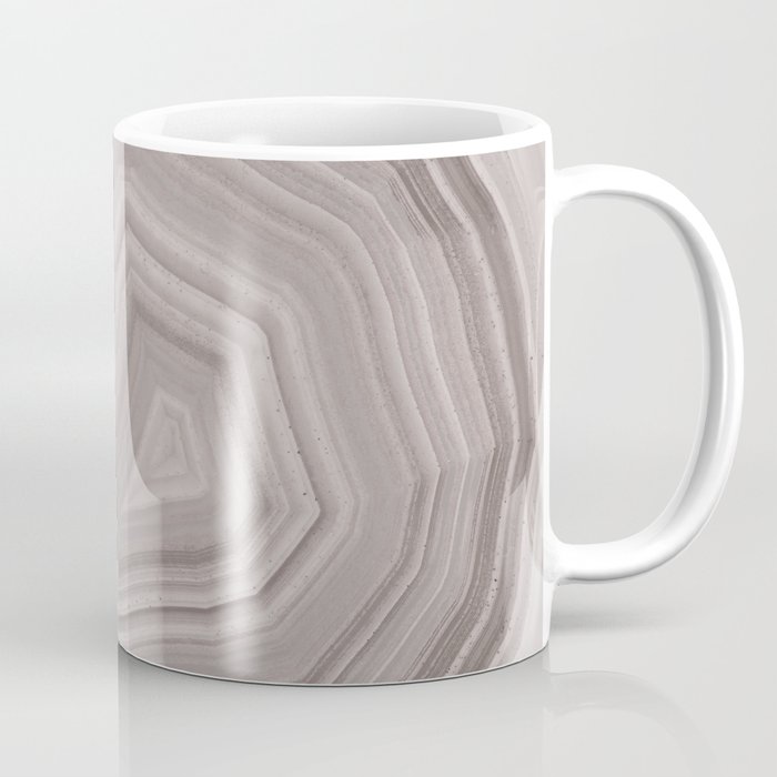 Gray Agate Rock Coffee Mug