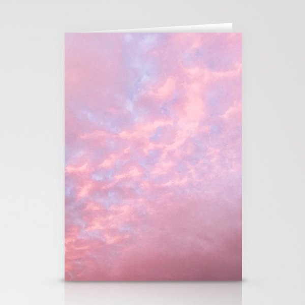 Cotton Candy Cloud Cover Stationery Cards