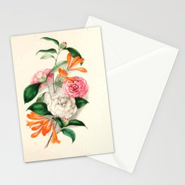 Flowers from "Floral Belles" by Clarissa Munger Badger, 1866 (benefitting The Nature Conservancy) Stationery Card