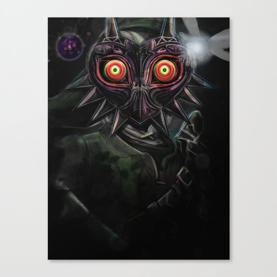 Legend of Zelda Majora's Mask Link Canvas Print