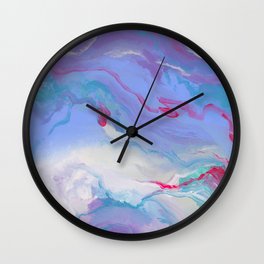 Marbled Mellow Wall Clock