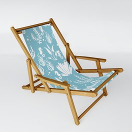 Maritim Nautic Ocean Sealife Shell Coral Sling Chair