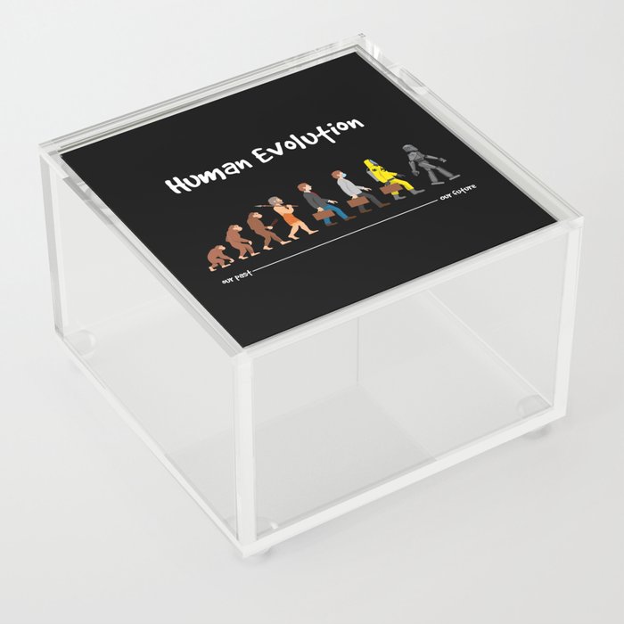 Evolution - our future Acrylic Box