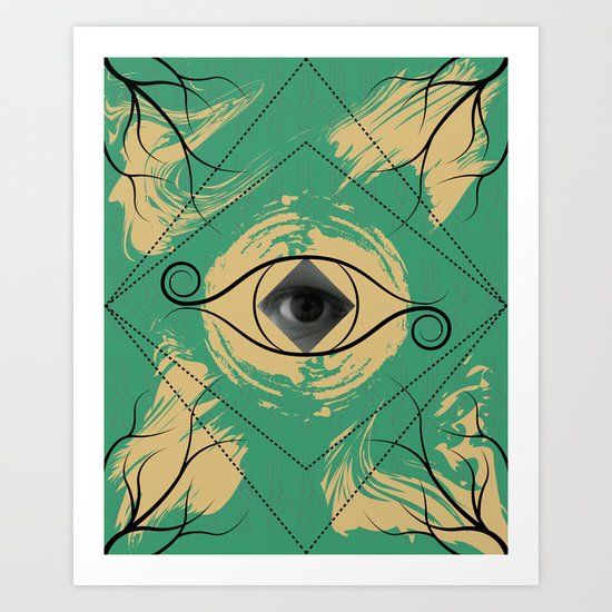 In the Eye of the Beholder Art Print