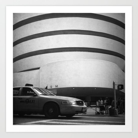 taxi // film // Art Print