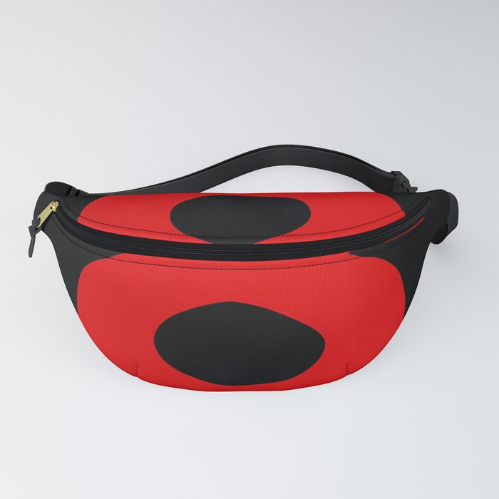 Number 8 (Red & Black) Fanny Pack