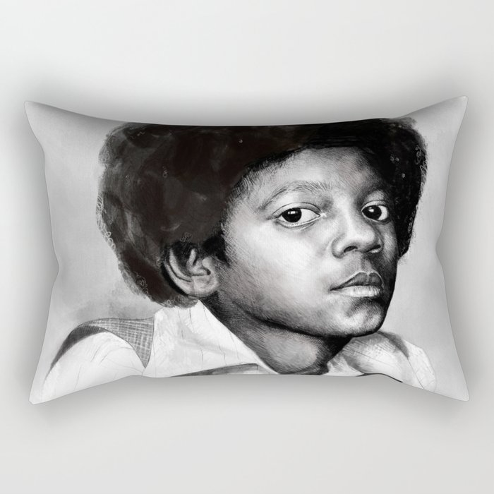 Young Michael Rectangular Pillow