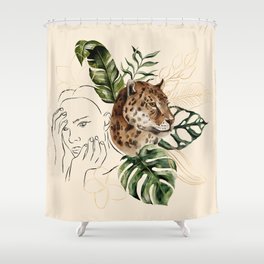 Wild Soul - 9 Shower Curtain